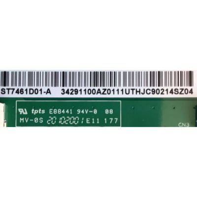 KIT DE TARJETAS PARA TV TCL / MAIN 08-CS75CUN-OC406AA / 40-RT51L2-MAB2HG / FUENTE 08-L40XWA4-PW210AA / 40-L40XW4-PWB1CG / T-CON 34291100AZ / CSC02-1 / PANEL LVU750NDEL / MODELO 75S434 - Imagen 4